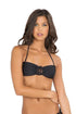 Luli Fama Florcitas De Arena Hand Knit Crochet Flower Bandeau